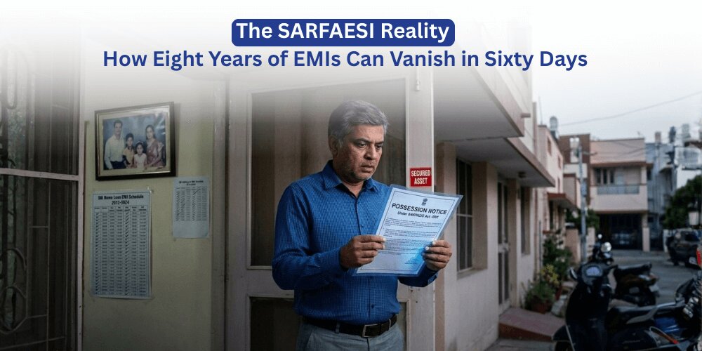 The SARFAESI Reality: How Eight Years of EMIs Can Vanish in Sixty Days