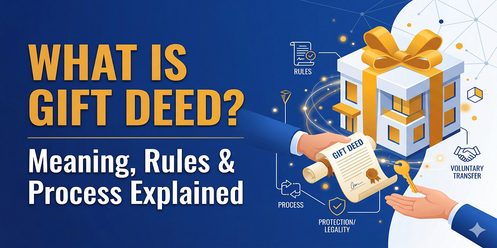 What is Gift Deed? Meaning, Rules, and Process Explained