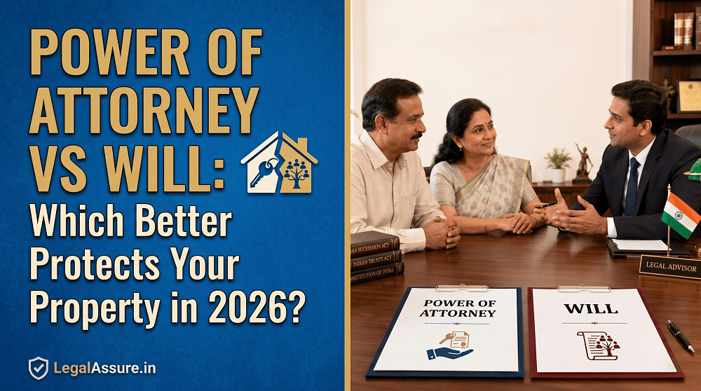 Power of Attorney vs Will: Which Better Protects Your Property in 2026?