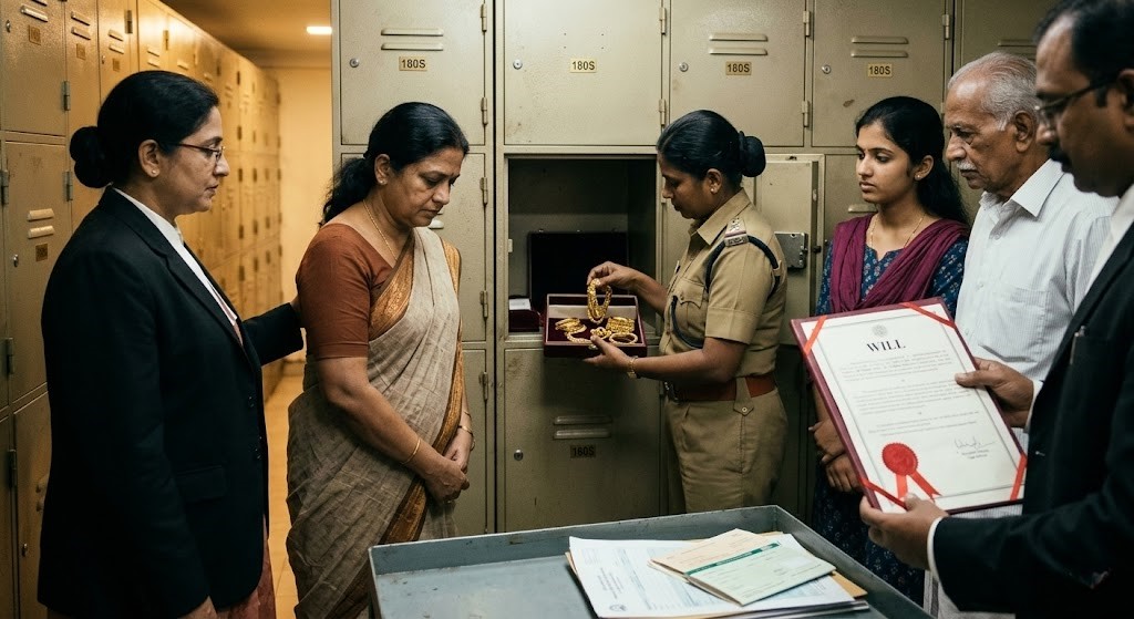 Hc Upholds Will Bequeathing It To Another Family Member; Daughter Loses Claim To Gold Jewellery Kept In Joint Locker With Late Mother.