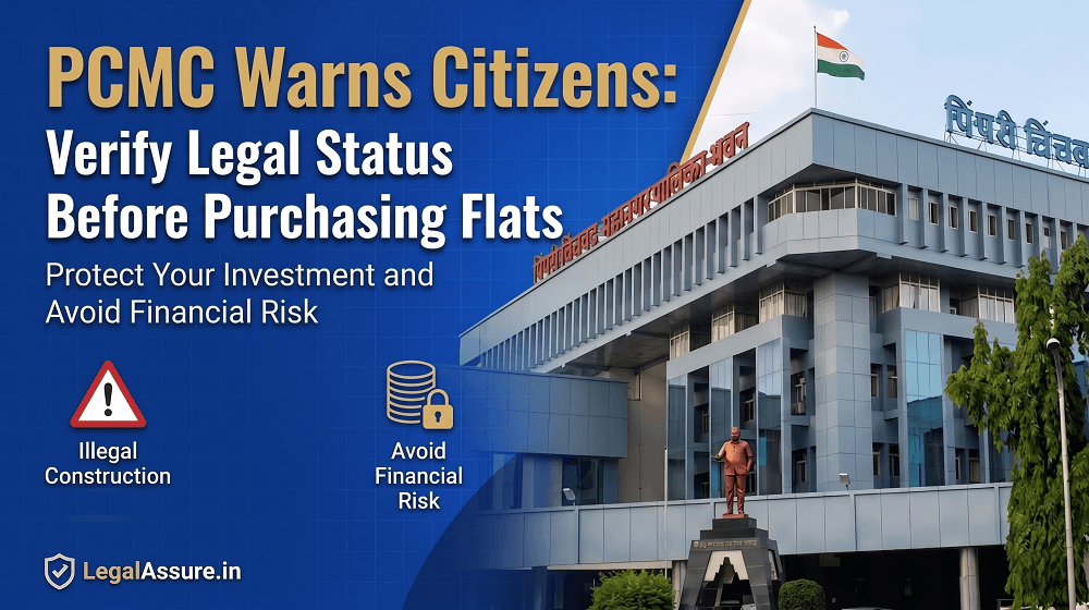 PCMC Warns Homebuyers: Verify Legal Status of Flats in Pimpri-Chinchwad Before Purchase