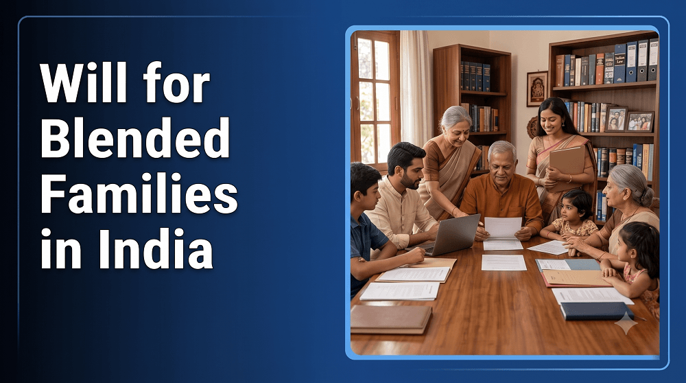 Will for Blended Families in India: How to Protect Your Spouse & Stepchildren after Second Marriage