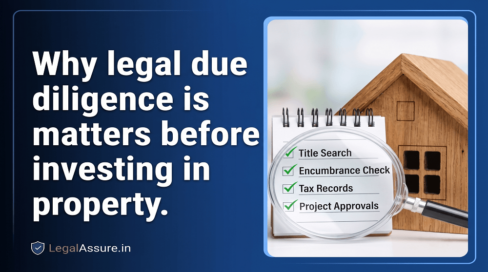 Why Legal Due Diligence Important Before Investing in Property
