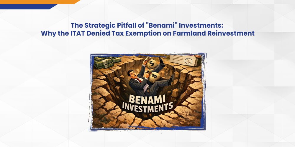 The Strategic Pitfall of "Benami" Investments: Why the ITAT Denied Tax Exemption on Farmland Reinvestment