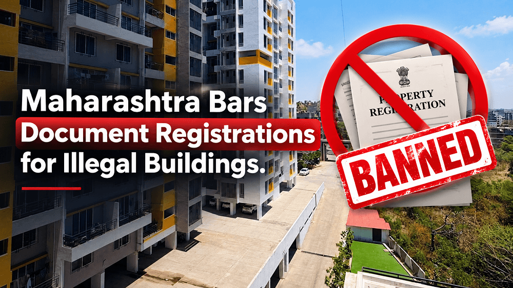Maharashtra Property Registrations Banned